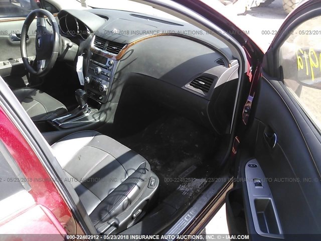 1G1ZK57709F236247 - 2009 CHEVROLET MALIBU LTZ 栗色 照片 5