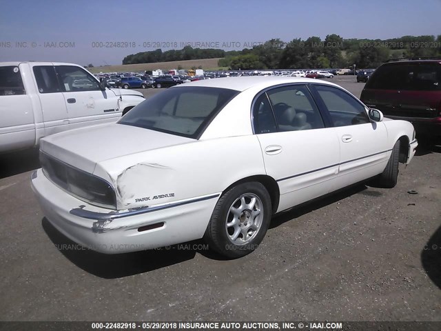 1G4CW54K324238193 - 2002 BUICK PARK AVENUE  WHITE photo 4