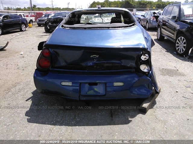 2G1WW12E249282251 - 2004 CHEVROLET MONTE CARLO LS 蓝色 照片 6