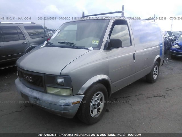 1GTDM19X95B504893 - 2005 GMC SAFARI XT TAN photo 2