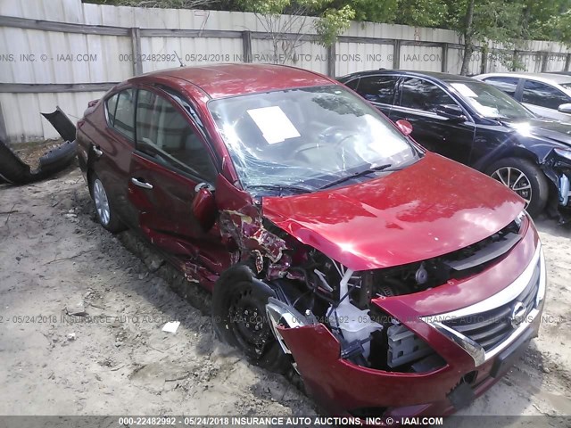 3N1CN7AP7GL853580 - 2016 NISSAN VERSA S/S PLUS/SV/SL RED photo 6