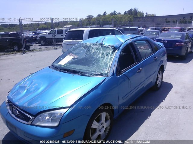 1FAHP34N17W158611 - 2007 FORD FOCUS ZX4/S/SE/SES 蓝色 照片 6