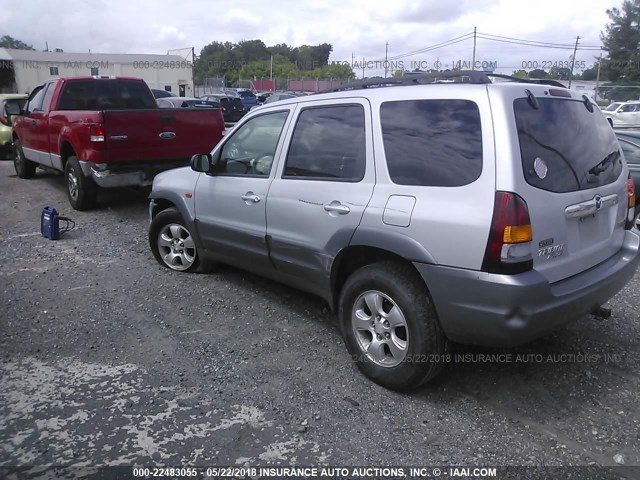 4F2YU08182KM55965 - 2002 MAZDA TRIBUTE LX/ES SILVER photo 3