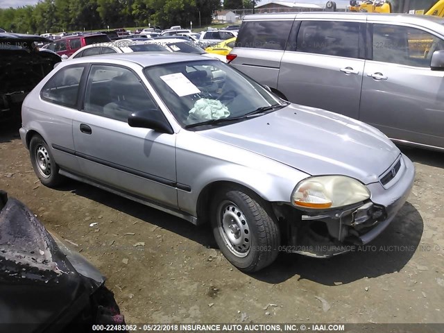 2HGEJ6328WH116863 - 1998 HONDA CIVIC CX SILVER photo 1