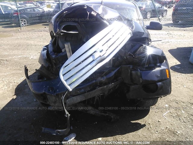 3GNBAADB3AS523389 - 2010 CHEVROLET HHR LS შავი ფოტო 6