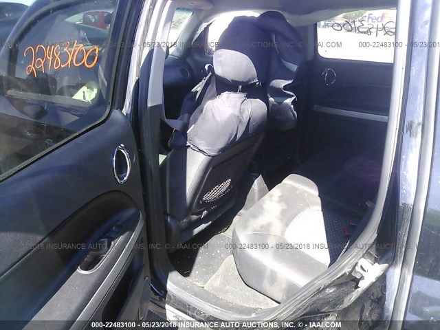 3GNBAADB3AS523389 - 2010 CHEVROLET HHR LS შავი ფოტო 8