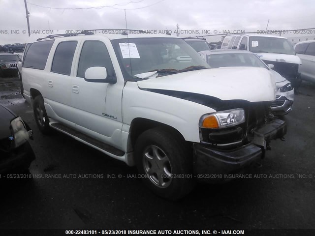 1GKFK66U73J247407 - 2003 GMC YUKON XL DENALI WHITE photo 1