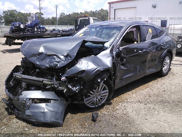 5J6TF3H51CL003693 - 2012 HONDA CROSSTOUR EXL ნაცრისფერი ფოტო 2