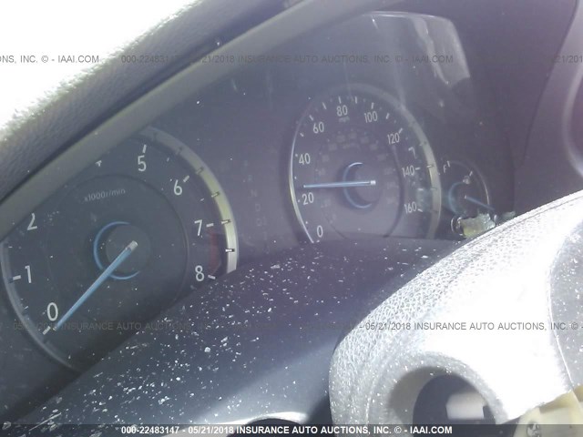 5J6TF3H51CL003693 - 2012 HONDA CROSSTOUR EXL ნაცრისფერი ფოტო 7