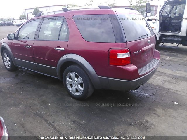 1FMZK021X6GA53470 - 2006 FORD FREESTYLE SEL RED photo 3