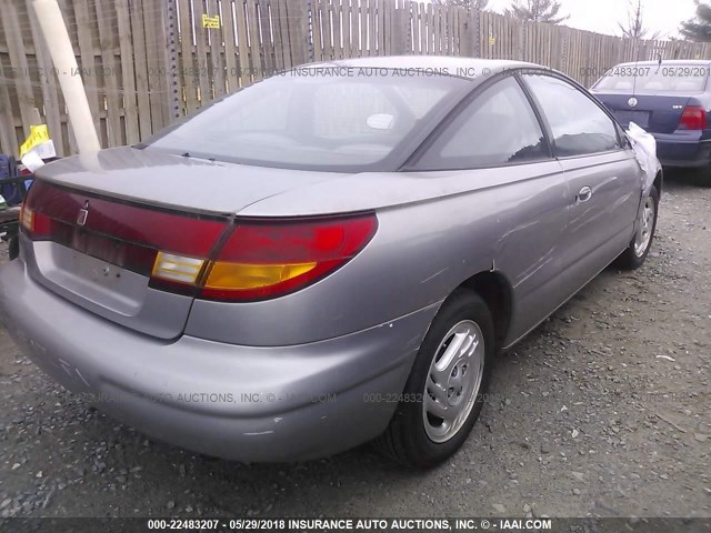 1G8ZG1278VZ325379 - 1997 SATURN SC2 GRAY photo 4
