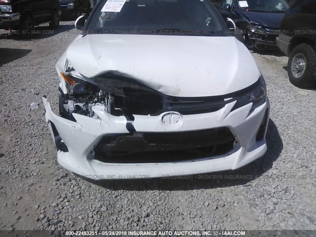JTKJF5C70E3073389 - 2014 TOYOTA SCION TC 白色 照片 6