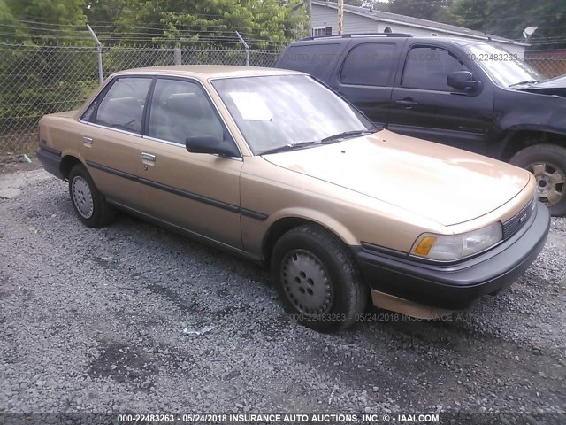 4T1SV21EXLU129842 - 1990 TOYOTA CAMRY DLX GOLD photo 1