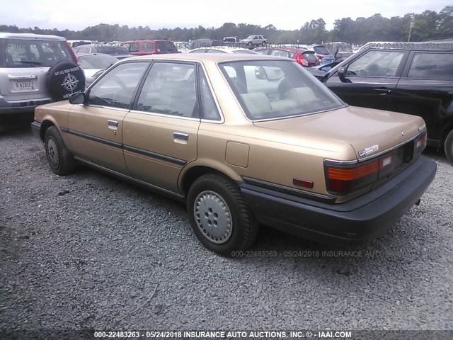 4T1SV21EXLU129842 - 1990 TOYOTA CAMRY DLX 金色 照片 3
