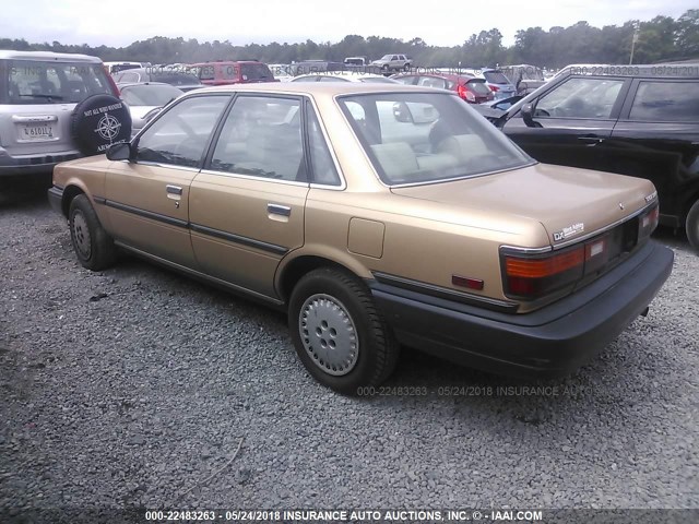 4T1SV21EXLU129842 - 1990 TOYOTA CAMRY DLX GOLD photo 3