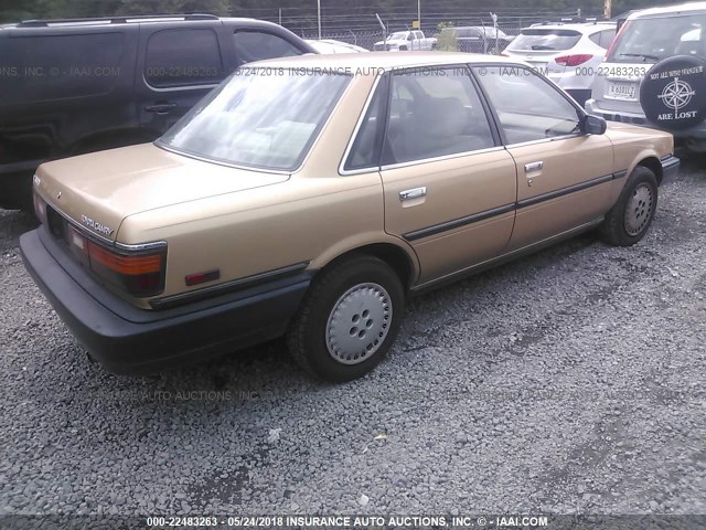 4T1SV21EXLU129842 - 1990 TOYOTA CAMRY DLX GOLD photo 4