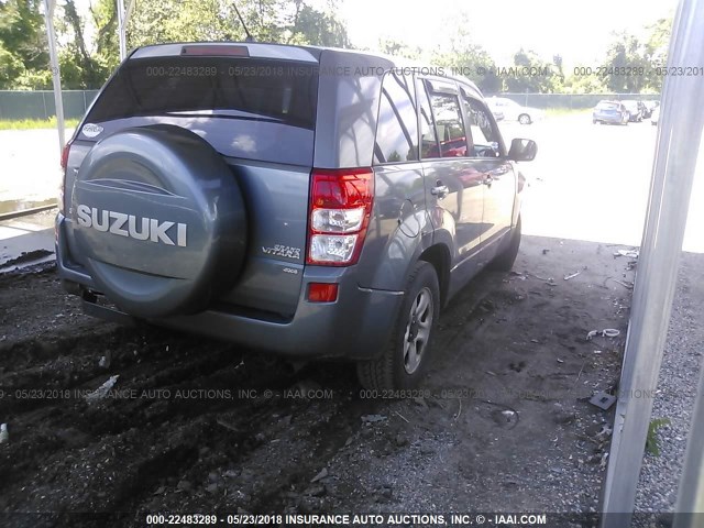 JS3TD941974205331 - 2007 SUZUKI GRAND VITARA  GRAY photo 4