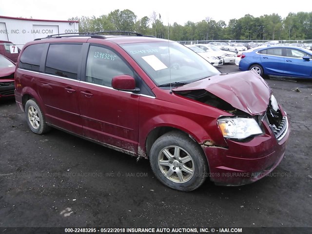 2A8HR54P88R128073 - 2008 CHRYSLER TOWN & COUNTRY TOURING RED photo 1