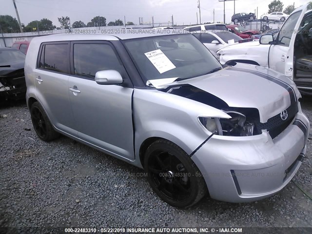 JTLKE50E191085302 - 2009 TOYOTA SCION XB SILVER photo 1