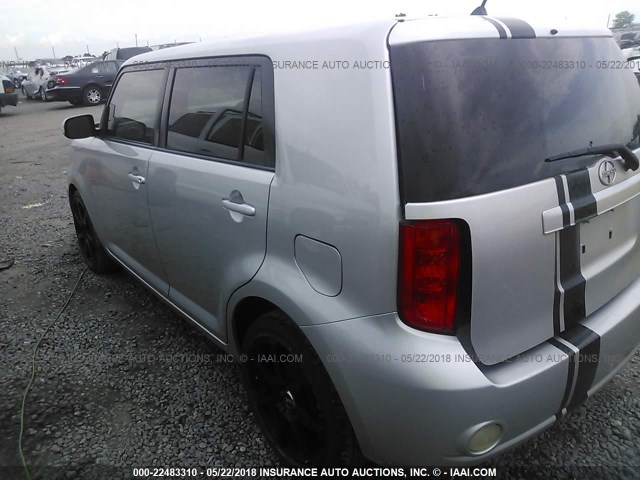 JTLKE50E191085302 - 2009 TOYOTA SCION XB SILVER photo 3