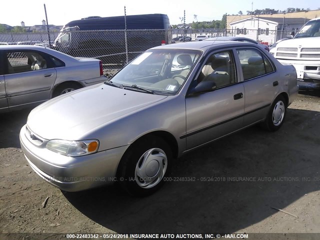 1NXBR12E8XZ275370 - 1999 TOYOTA COROLLA VE/CE/LE 棕色 照片 2