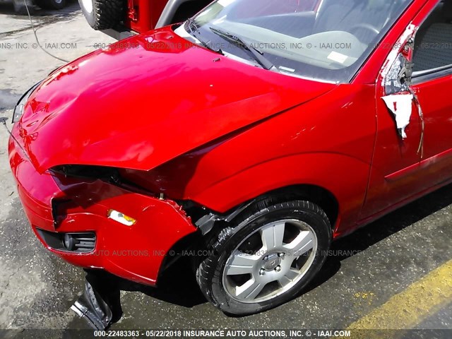 1FAFP34N07W164469 - 2007 FORD FOCUS ZX4/S/SE/SES 红色 照片 2