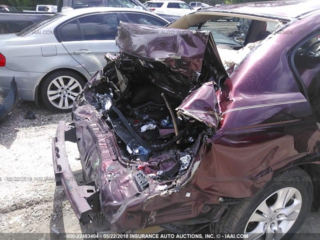 1HGCP26479A139419 - 2009 HONDA ACCORD LXP RED photo 6