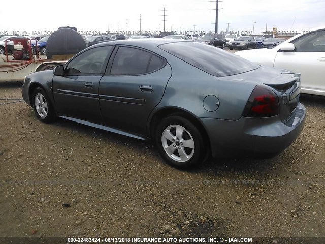 2G2WP582561262591 - 2006 PONTIAC GRAND PRIX Mavi foto 3