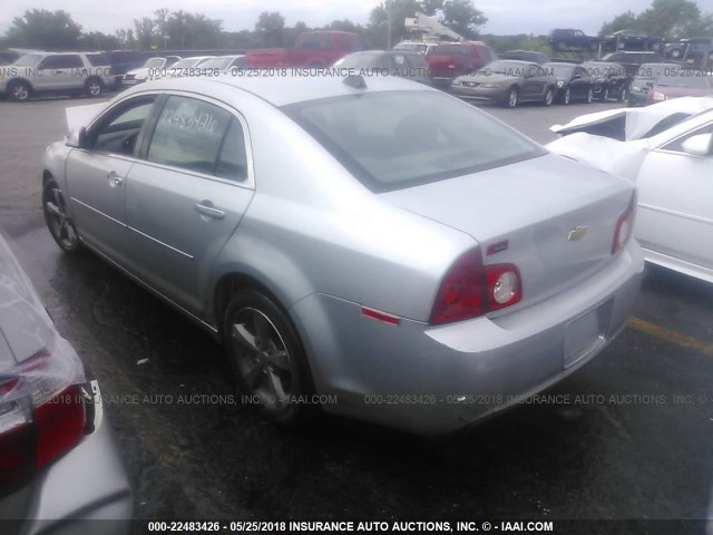 1G1ZC5E04CF197513 - 2012 CHEVROLET MALIBU 1LT 灰色 照片 3