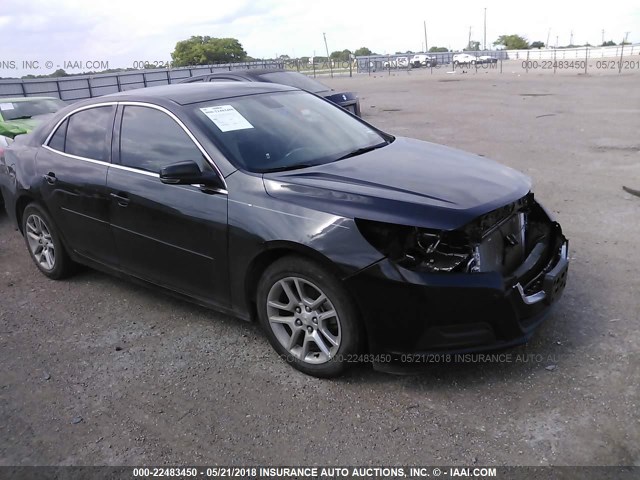 1G11C5SLXFF212385 - 2015 CHEVROLET MALIBU 1LT BLACK photo 1