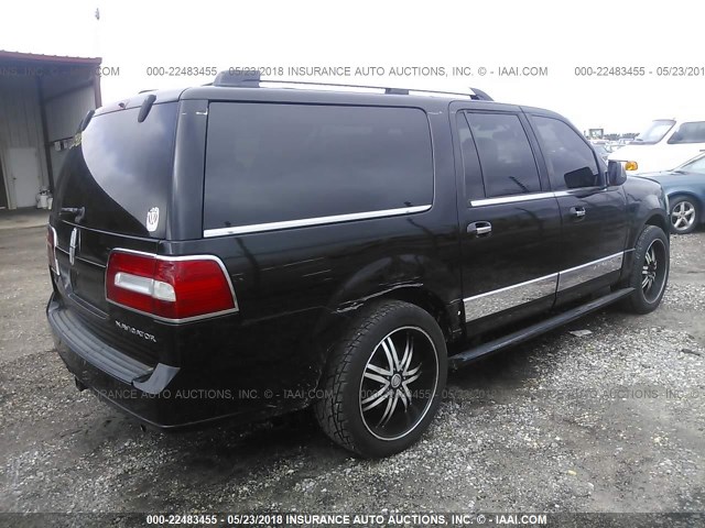 5LMFL28547LJ18924 - 2007 LINCOLN NAVIGATOR L BLACK photo 4