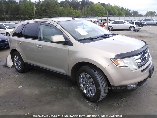 2FMDK49C17BA38311 - 2007 FORD EDGE SEL PLUS GOLD photo 1