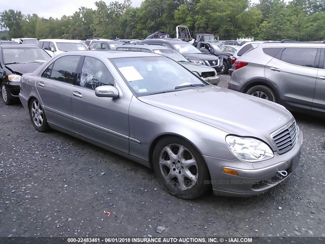 WDBNG83J23A349548 - 2003 MERCEDES-BENZ S 430 4MATIC GRAY photo 1