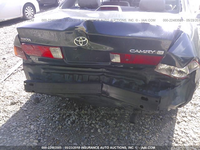 4T1BG22K71U796976 - 2001 TOYOTA CAMRY CE/LE/XLE 绿色 照片 6