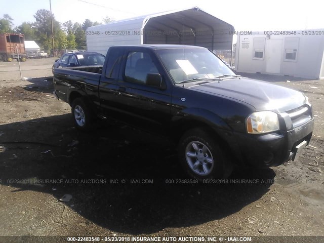 1N6DD26T83C435531 - 2003 NISSAN FRONTIER KING CAB XE BLACK photo 1