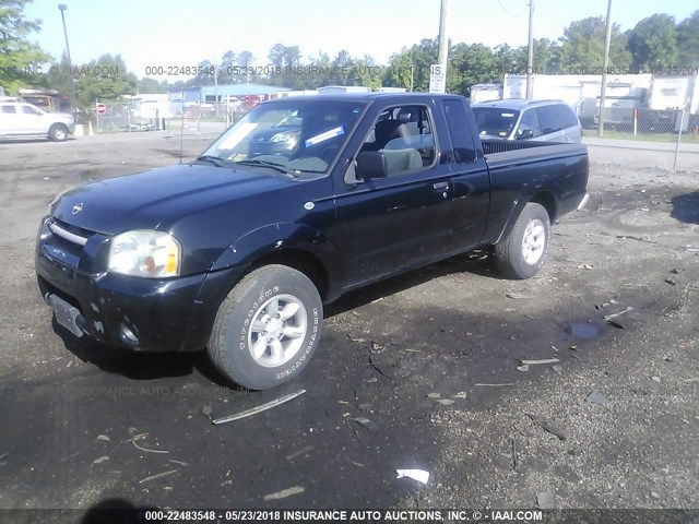 1N6DD26T83C435531 - 2003 NISSAN FRONTIER KING CAB XE BLACK photo 2