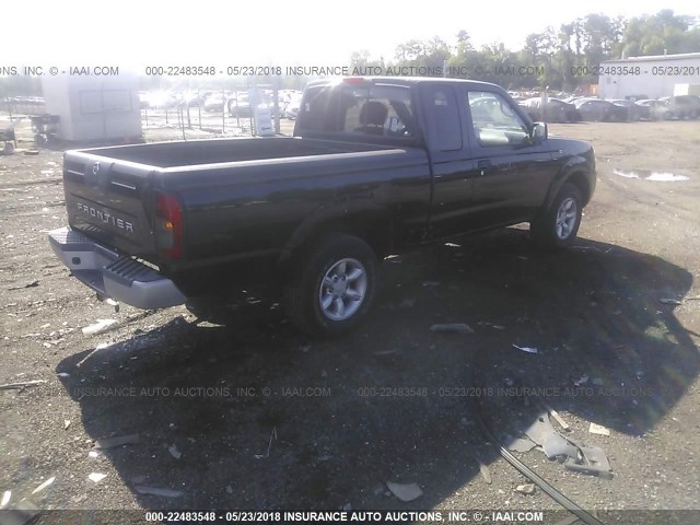 1N6DD26T83C435531 - 2003 NISSAN FRONTIER KING CAB XE BLACK photo 4