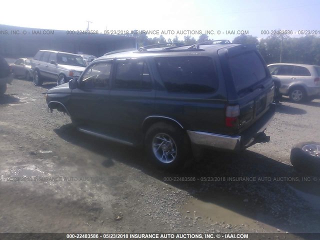 JT3HN86R5T0008533 - 1996 TOYOTA 4RUNNER SR5 GREEN photo 3