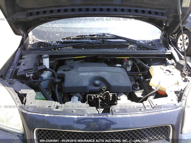 1GNDV23W47D182794 - 2007 CHEVROLET UPLANDER LS Dark Blue photo 10