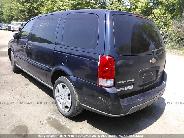 1GNDV23W47D182794 - 2007 CHEVROLET UPLANDER LS Dark Blue photo 3