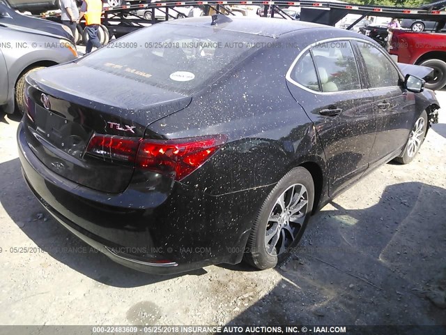 19UUB1F36FA025556 - 2015 ACURA TLX BLACK photo 4