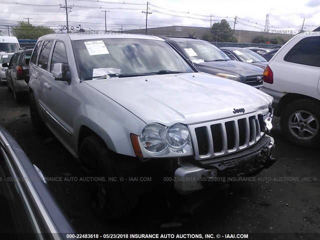 1J8HR78366C335389 - 2006 JEEP GRAND CHEROKEE SRT-8 SILVER photo 1