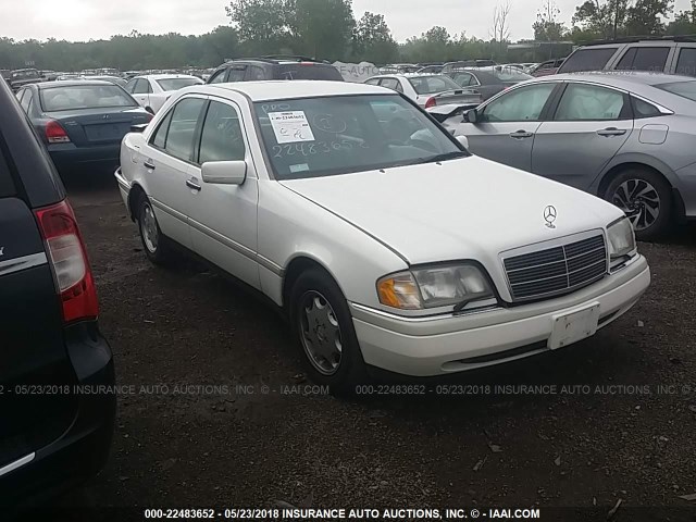 WDBHA28EXSF251490 - 1995 MERCEDES-BENZ C 280 WHITE photo 1