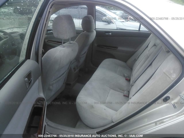 4T1BE32K34U892085 - 2004 TOYOTA CAMRY LE/XLE/SE Şampan foto 8