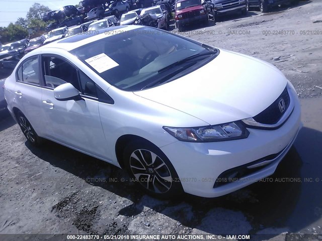 19XFB2F95DE067339 - 2013 HONDA CIVIC EXL Ağ foto 1