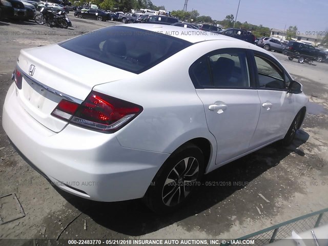 19XFB2F95DE067339 - 2013 HONDA CIVIC EXL Ağ foto 4
