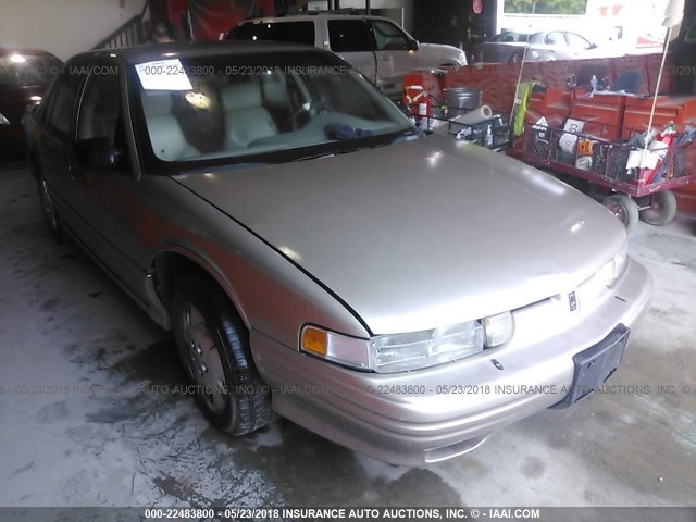 1G3WH52M9TF348610 - 1996 OLDSMOBILE CUTLASS SUPREME SL 棕色 照片 1