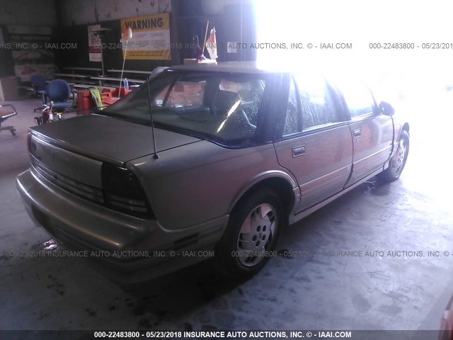 1G3WH52M9TF348610 - 1996 OLDSMOBILE CUTLASS SUPREME SL 棕色 照片 4