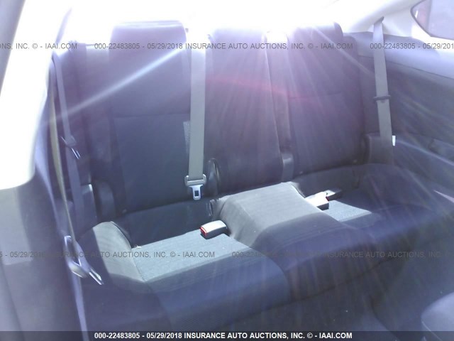 JTKDE167760105097 - 2006 TOYOTA SCION TC ვერცხლისფერი ფოტო 8