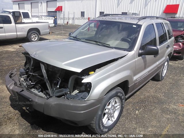 1J4GW48S94C177588 - 2004 JEEP GRAND CHEROKEE LAREDO/COLUMBIA/FREEDOM 银色 照片 2